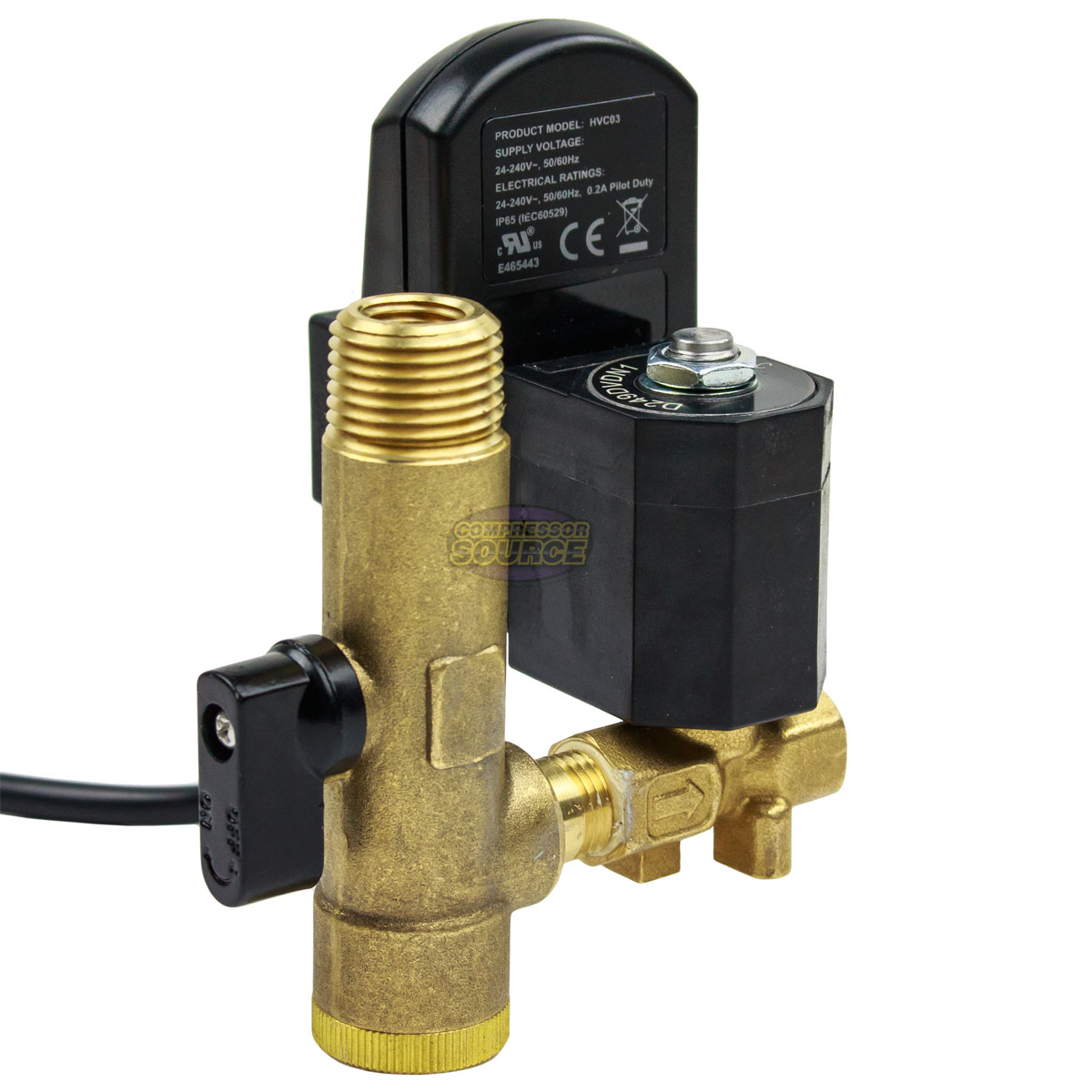 Digital Automatic Electronic Air Compressor Tank Drain Valve Moisture